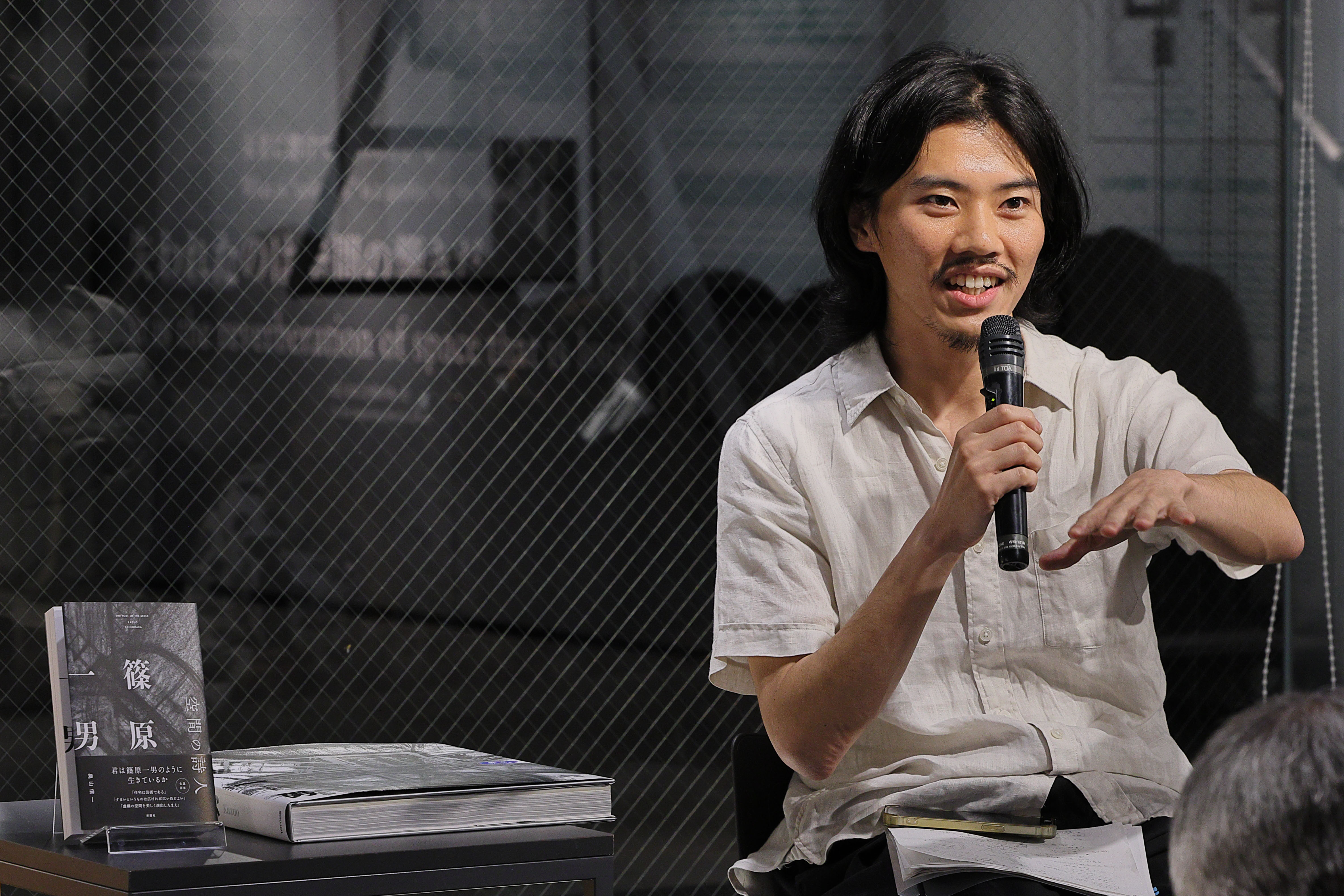 ギャラリートークの様子